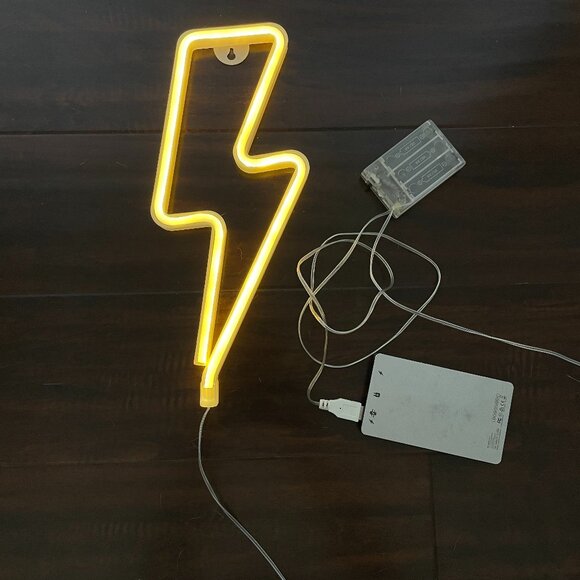 Lightning Neon Sign - Picture 1 of 4